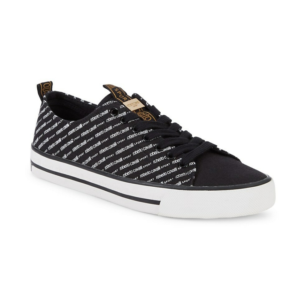 Calvin Klein Black Canvas Sneakers